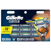 Fusion5 Proglide Men'S Razor Blades, 12 Blade Refills