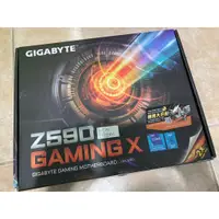 在飛比找蝦皮購物優惠-二手保內技嘉 Z590 GAMING X LGA 1200 