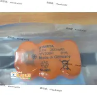 在飛比找露天拍賣優惠-德國VARTA瓦爾塔原裝正品3/V200H 3.6V 200