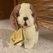 Vintage Russ Lifetime Pets Poo Puppy Dog Plush 1979 Basset Hound Beagle NWT