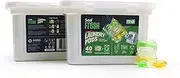 Saaf Fresh Laundry Detergent Pods Lily fresh scent 40 Capsules Eco Friendly Vegan Strong Cleaning