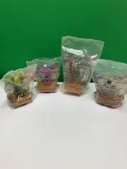 VINTAGE 1996 Space Jam McDonalds Toys set #2 #6 #7 #8 NEW SEALED