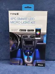 Type S Plug & Glow Automotive 4pc Smart Micro Light Kit LED - 643334553912