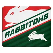 South Sydney Rabbitohs NRL Team Logo Design Mouse Mat Pad