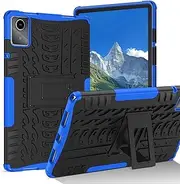 [GUAGUA] for Lenovo Tab M11 Case with Kickstand, [Lightweight] 2 in 1 Heavy Duty Shockproof Protective Cover Dual Layer Rugged for Lenovo Tab M11(TB330F/331F), Blue + Black