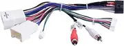 car Radio Wiring Harness Car 16pin Radio Wiring Harness Canbus Box, for Mitsubishi, for Outlander Pajero (2006-2013) Stereo Wire Android Adapter(Cables)