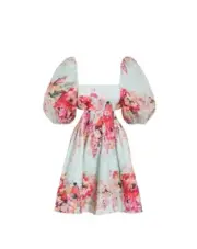 NEW ZIMMERMAN Mae Cut Out Mini Dress