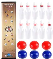 Tabletop Curling Game | Table Shuffleboard Board Game | Portable Family Toy, Interactive Strategy Toy for Family Sport Activity
