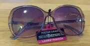 Foster Grant Sunglasses Women's Big Square 100% UVA-UVB Protect Impact/Scratch