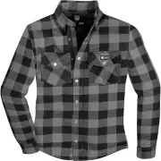 Axe Black Grey Motorcycle Riding Shirt