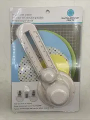 Martha Stewart Large Circle Cutter Crafts 4"-12" Cut Double Sided Blade 3 Blades