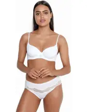 [me. by bendon] Simply Me Full Coverage Contour Bra in White