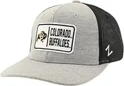 Zephyr NCAA Officially Licensed Trucker Hat Carson Patch Defer Heather