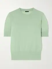[Joseph] Joseph - Cashair Cashmere Top - Green - medium medium Green