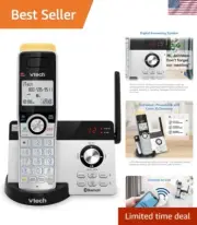 Expandable Bluetooth Cordless Phone - 2300 Feet Range, Digital Answering Machine