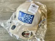 COLUMBIA PFG HAT TROUT FISH FLAG FLEXFIT MENS LARGE L XL ANCIENT FOSSIL / NWT