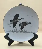 Decorative Plate: Wild Life Series by CLARK BRONSON-10" 1/2 Canada Geese.