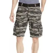 Boys' LEE DUNGAREES "Sure 2 Fit" Belted Camo Cargo Shorts Sizes 12 BNWT