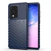 2 Pcs For Galaxy S20 Ultra Shockproof TPU Soft Case(Blue)