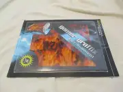 GEEK CHIC GAMER GRAFFIX XBOX 360 RED FLAMING SKULLS SKIN