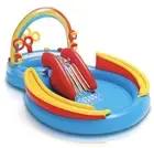Intex Inflatable Rainbow Ring Play Center 117" X 76" X 53", for Ages 2 and up