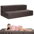Premium Tri-Fold Mattress Folding Foam Mattress Sofa Bed with Washable Cover|...
