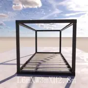 Container House frame Modular House Cabin Granny Flat Studio Office Site Shed
