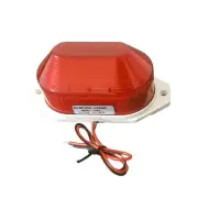 AC110V 120V Strobe Siren Industrial Warning Light and Sound Emergency Panic A...