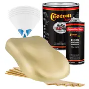 HOT ROD FLATZ Honey Gold Metallic Gallon Kit URETHANE Flat Auto Car Paint Kit