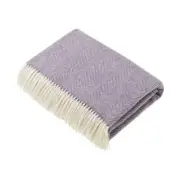 Herringbone Throw - Clover - Bronte by Moon