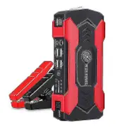 Car Jump Starter, Bmatwk 2500a Peak 23800mah Portable Car Battery Jump Starter Up To All Gas/8.0l Diesel Engine 12v Battery Booster With Reverse Charg