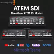 Blackmagic Design ATEM SDI Pro Extreme ISO Video Switcher Multi-view Recording