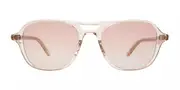 Garrett Leight DOC SUN SHCR/SFSRG Men's Sunglasses Pink Size 51
