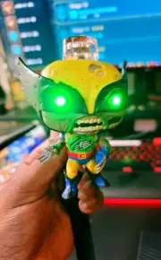 Zombie Wolverine Custom Bass Knob