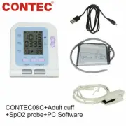 Digital Arm Blood Pressure Monitor NIBP SPO2 Pulse Rate Sphygmomanometer