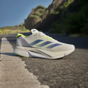 Adidas Adizero Boston 12 M IE8493 男 慢跑鞋 運動 路跑 中長距離 馬牌底 灰白藍