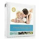 LinenSpa LS0PQQMP Premium Vinyl Free Queen Mattress Protector