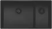 Oliveri Spectra 1 & 1/2 Bowl Sink Black