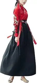 [Generic] Chinese Traditional Hanfu Dress Ancient Swordman Costume Kungfu Suit Adult Knight Martial Arts Clothing Outfits