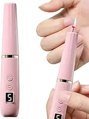 Electric Nail File Kit - Electric Manicure Pedicure Polishing Tool Kit With Bits,Professional False Fingernail Pedicure Manicure Accessories For Home Salon Use