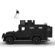 MOC Build: Wheeled SWAT Vehicle for Military and Law Enforcement Use 300