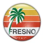 Fresno California Paperweight in Gift Box, 3 Inch Crystal Dome, Perfect for