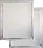 YLZ Aluminum Silk Screen Printing Screens 16 x 20 Inch Frame-160 White Mesh (2 PC)