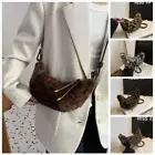 Brown Leopard Print Crossbody Bag Small Pack Plush Dumplings Bag Students