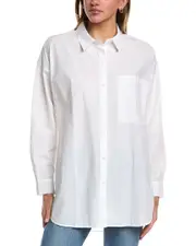 EILEEN FISHER Classic Collar Long Shirt