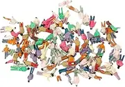 Prettyia 100x Miniature Standing People Figures Model Train Diorama Scenics Building Kit, 1:150 N Scale