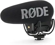 RØDE VideoMic ProPlus Premium On-Camera Shotgun Microphone with High-Pass Filter, High-Frequency Boost, Pad, Safety Channel for Filmmaking, Content Creation and Location Recording