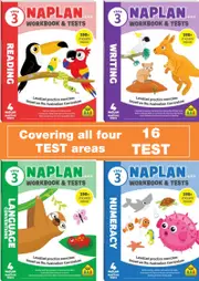 Year 3 Naplan Books -- All Subjects (4 books - 16 Tests)