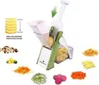 ONCE FOR ALL Safe Mandoline Slicer, Multi Vegetable Chopper, Potato Slicer for
