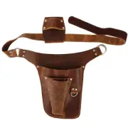 Leather Garden Tool Belt for women & men- Utility belt apron for gardening,